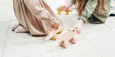 Children's Imagination Developed with Building Blocks
