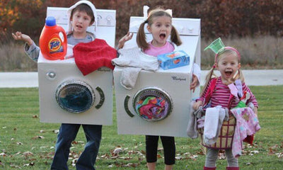 Homemade Halloween Costume Dress Up Ideas for Whole Family
