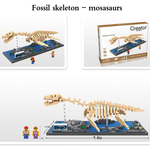 New Arrival Dinosaur Fossils Building Blocks