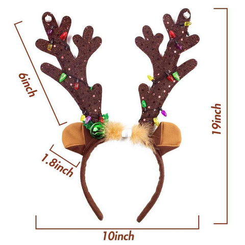 Antler Halloween Headband - 3 Otters