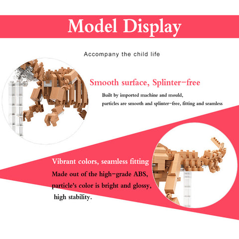 New Arrival Dinosaur Fossils Building Blocks