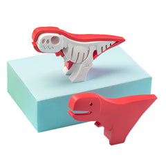 3otters Creative cute cartoon style dianosaur model