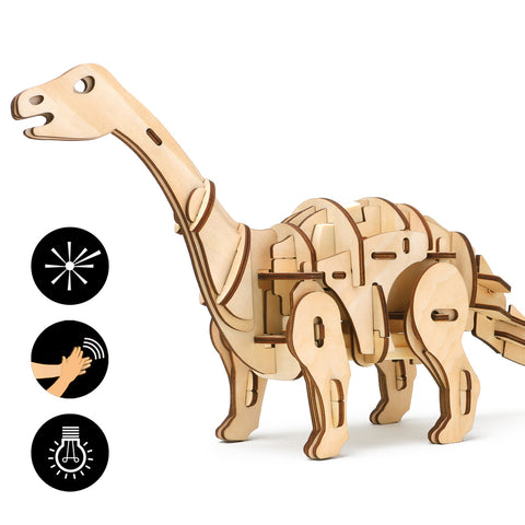3otters 3D wooden  assembly dinosaur