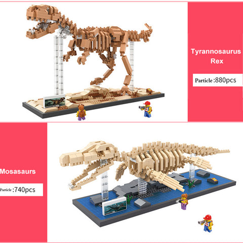 New Arrival Dinosaur Fossils Building Blocks