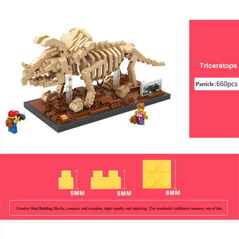 New Arrival Dinosaur Fossils Building Blocks