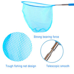 Telescopic Butterfly Fishing Nets, 6 Pack Insect Catching Nets Butterfly Net Bug Nets for Kids, Extendable from 15 inch to 34 inch