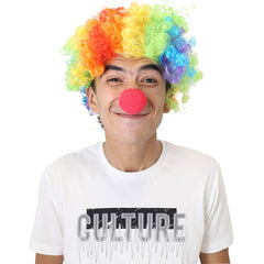 Rainbow Wig Clown Costume Circus Costume - 3 Otters