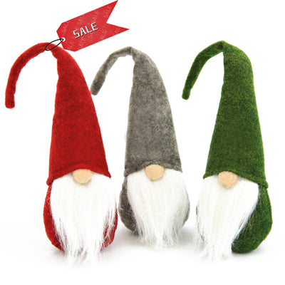 Swedish Santa Gnome Plush Toy 3PCS - 3 Otters
