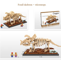 New Arrival Dinosaur Fossils Building Blocks