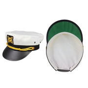 Sailor Captain Hat, Navy Marine Admiral Caps Yacht Costume with Random Accessory - 3 Otters