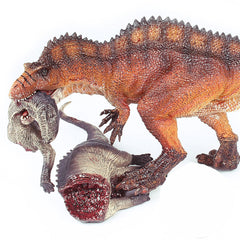 3otters Coelacosauru model & Tenontosaurus remains model 2PCS