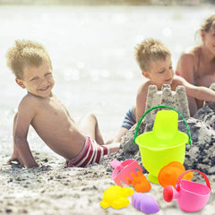 Kids Beach Sand Toy Set, 8PCS Sand Toys Beach Toys Sandbox Toys, Kids Outdoor Toys