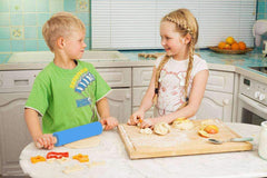 Kids Size Wooden Handle Rolling Pin - 3 Otters