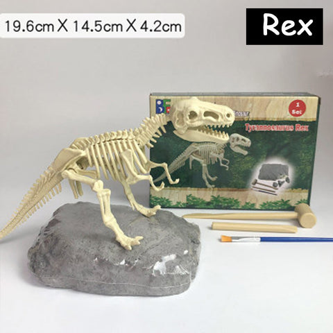 Dinosaur Fossil Kit,Excavate Fossils Dinosaur Bones,Gifts for 6 Year Old Boy,5 Year Old Boy Gifts - 3 Otters