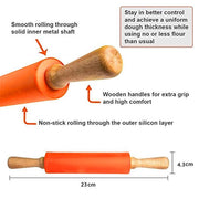 Kids Size Wooden Handle Rolling Pin - 3 Otters