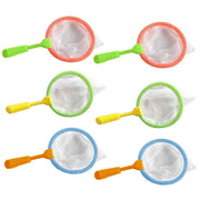 Durable Kids Bug Catcher Nets, 6PCS Insect Collecting Net Bath Toy Adventure Tool Early Learning Tool for Specimen Observation - 3 Otters