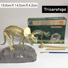 Dinosaur Fossil Kit,Excavate Fossils Dinosaur Bones,Gifts for 6 Year Old Boy,5 Year Old Boy Gifts - 3 Otters