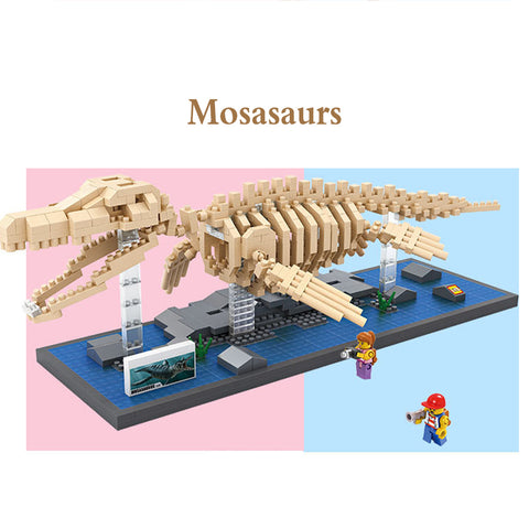 New Arrival Dinosaur Fossils Building Blocks