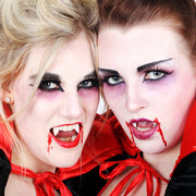 Cosplay Vampire Fangs, 4 Pairs Fake Teeth Horror False Teeth Halloween Party Cosplay Vampire Tooth