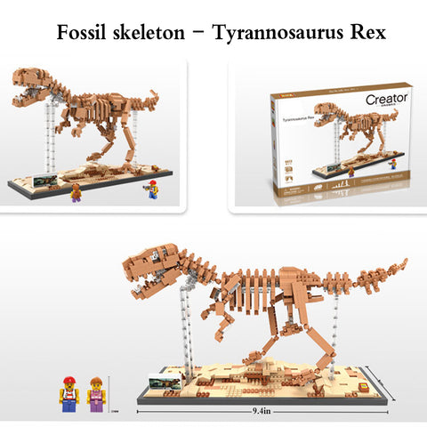 New Arrival Dinosaur Fossils Building Blocks
