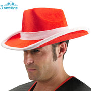 Cowgirl Hat Western Hat Woody Hat Christmas Hat Santa Hat - 3 Otters