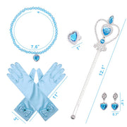 Frozen Elsa Princess Dress Up Accessories for Girls - 3 Otters