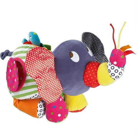 Infant Elephant Plush Toy, Baby Development Toys Stuffed Animals & Teddy Bears - 3 Otters