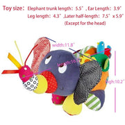 Infant Elephant Plush Toy, Baby Development Toys Stuffed Animals & Teddy Bears - 3 Otters