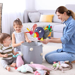 Infant Elephant Plush Toy, Baby Development Toys Stuffed Animals & Teddy Bears - 3 Otters