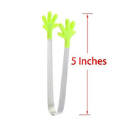 Hand-Shape Silicone Tong (4-Piece Set) - 3 Otters