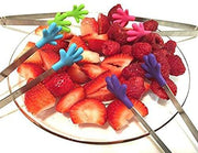 Hand-Shape Silicone Tong (4-Piece Set) - 3 Otters