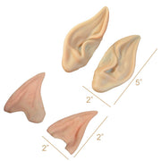 Elf Pointed Ears for Cosplay, Elven Ears Cosplay Accessories Party Favor - 3 Otters